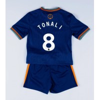 Koszulka piłkarska Newcastle United Sandro Tonali #8 Strój Trzeci dla dzieci 2025-26 tanio Krótki Rękaw (+ Krótkie spodenki)